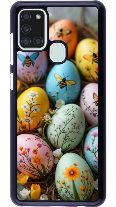 Coque Samsung Galaxy A21s - Easter 2026 Eggs with bees
