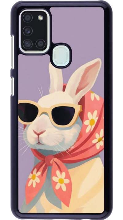Coque Samsung Galaxy A21s - Easter 2026 Rabbit with scarf