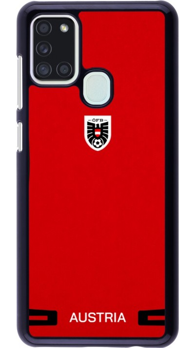 Coque Samsung Galaxy A21s - Maillot de football Autriche 2026 personnalisable