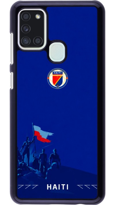 Coque Samsung Galaxy A21s - Maillot de football Haiti 2026 personnalisable