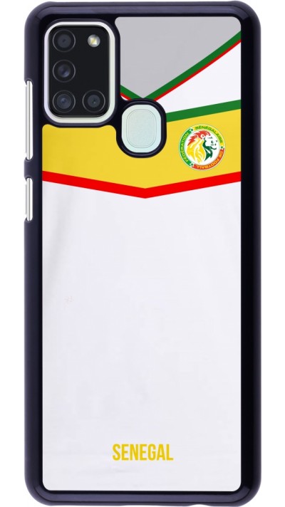 Coque Samsung Galaxy A21s - Maillot de football Senegal 2022 personnalisable