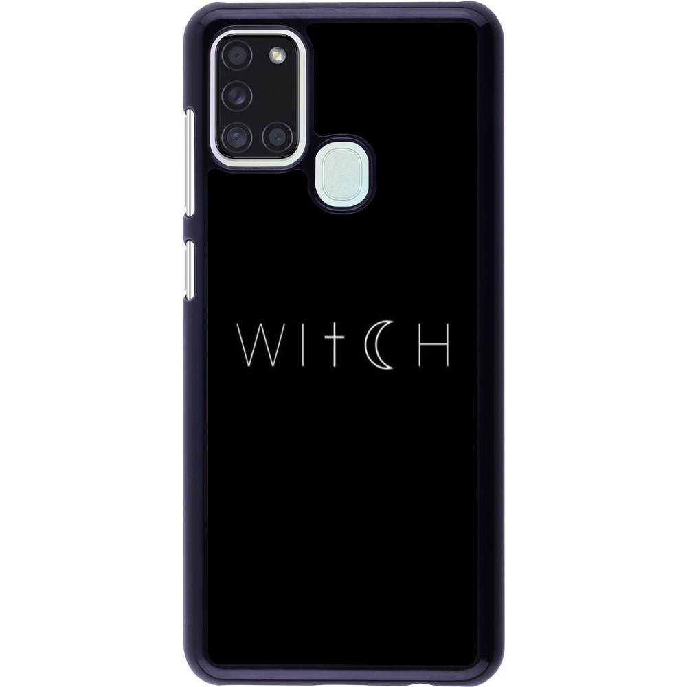 Samsung Galaxy A21s Case Hülle - Halloween 22 witch word