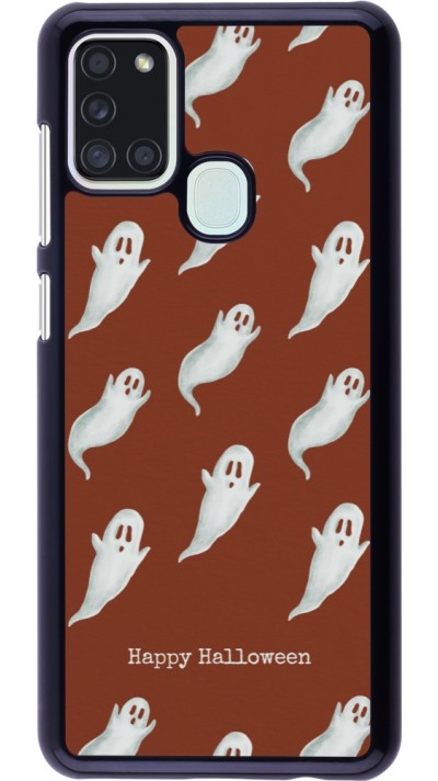 Coque Samsung Galaxy A21s - Halloween 2025 Pattern of ghosts