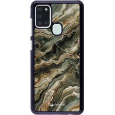 Samsung Galaxy A21s Case Hülle - Oliv Marmor