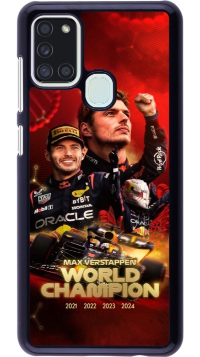 Coque Samsung Galaxy A21s - Max Verstappen Champion 2023