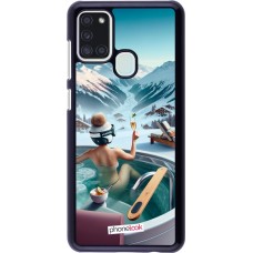 Coque Samsung Galaxy A21s - Montagne Glamour Jacuzzi