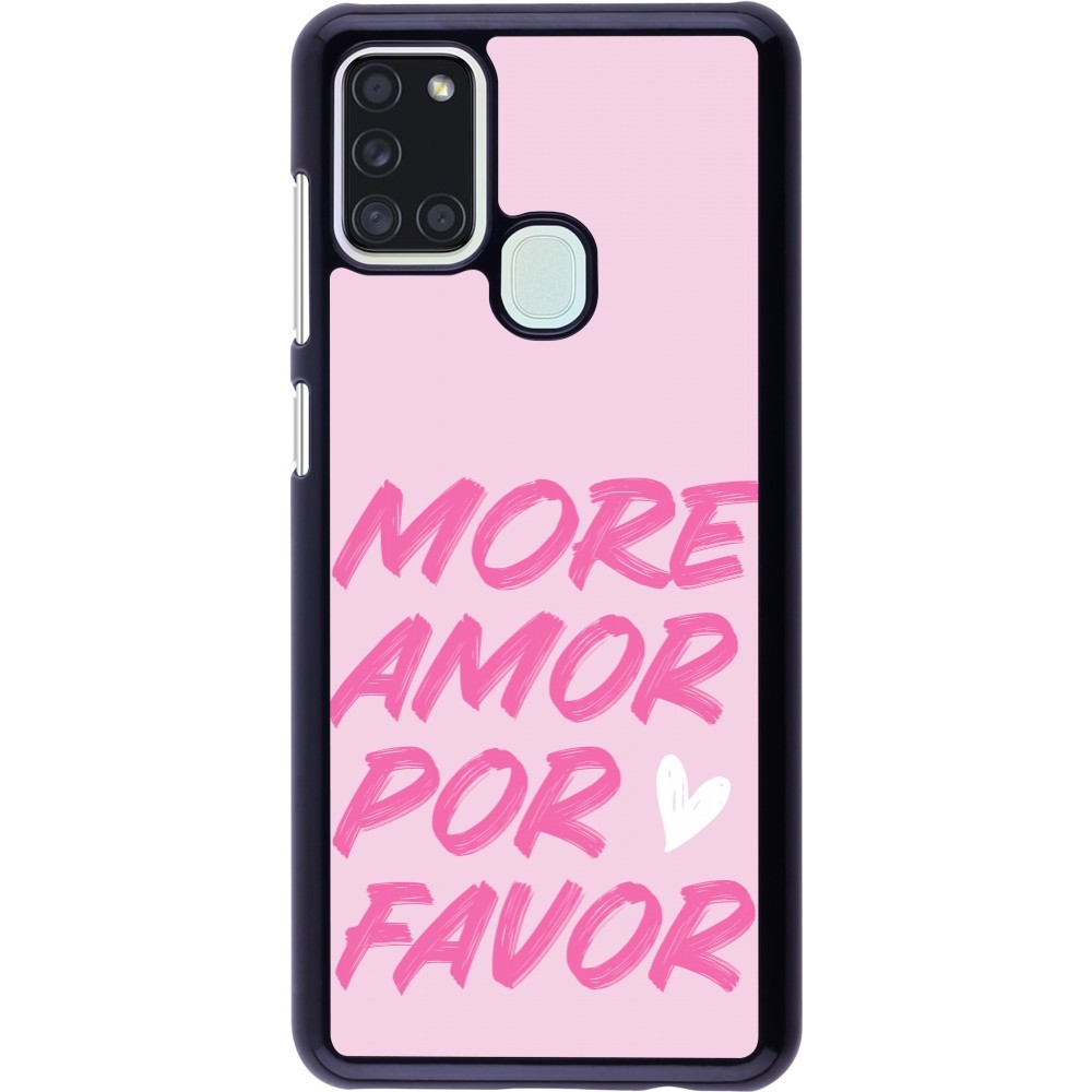 Samsung Galaxy A21s Case Hülle - More amor porfavor