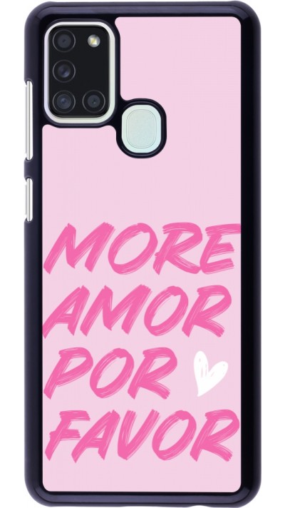 Samsung Galaxy A21s Case Hülle - More amor porfavor