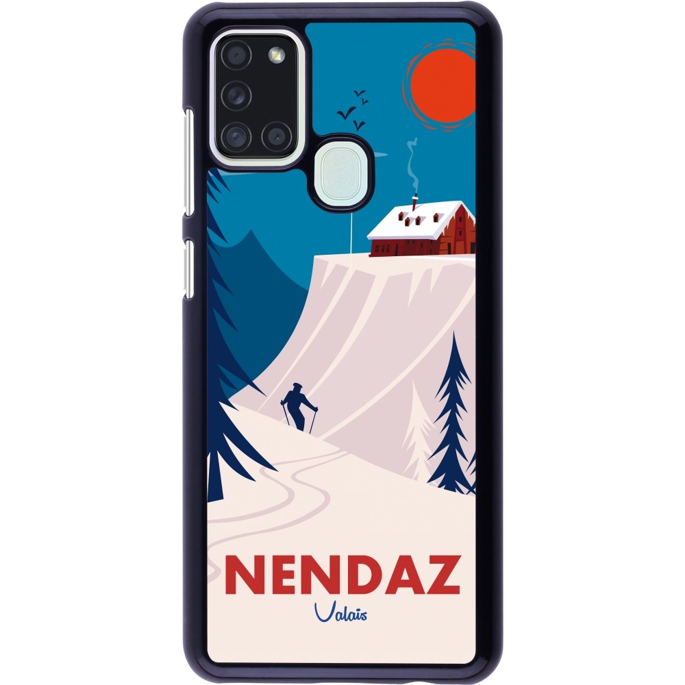Coque Samsung Galaxy A21s - Nendaz Cabane Ski