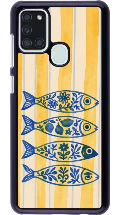 Samsung Galaxy A21s Case Hülle - Portuguese fish 2026