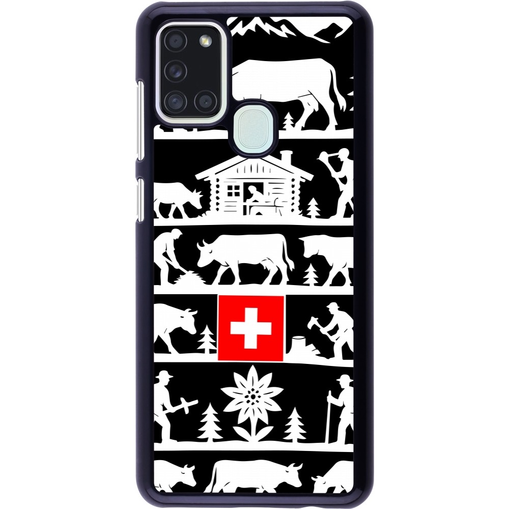 Samsung Galaxy A21s Case Hülle - Poya Schweiz 1 schwarz