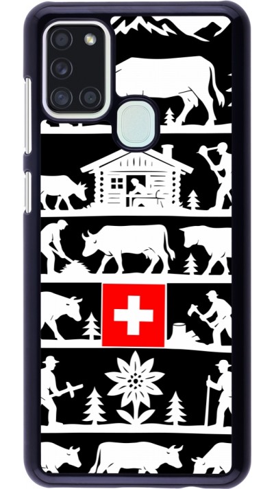 Samsung Galaxy A21s Case Hülle - Poya Schweiz 1 schwarz