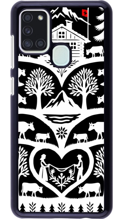 Samsung Galaxy A21s Case Hülle - Poya Schweiz 2 schwarz