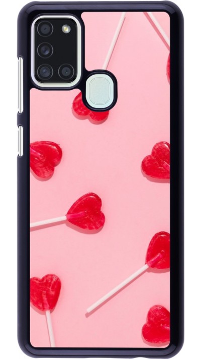 Samsung Galaxy A21s Case Hülle - Saint Valentines Day 26 Lollipop