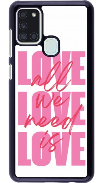 Samsung Galaxy A21s Case Hülle - Saint Valentines Day 26 Love all we need is