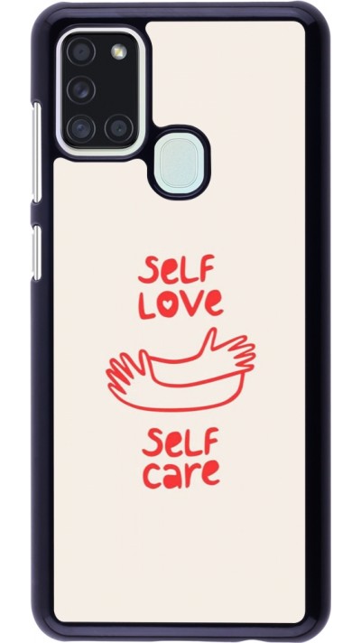 Samsung Galaxy A21s Case Hülle - Saint Valentines Day 26 Self love self care