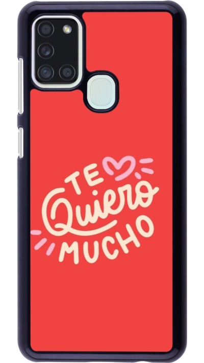 Samsung Galaxy A21s Case Hülle - Saint Valentines Day 26 Te quiero mucho
