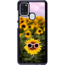 Coque Samsung Galaxy A21s - Sunflower with glasses Spring 2026