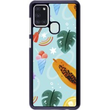 Coque Samsung Galaxy A21s - Summer 2025 Pattern papaya