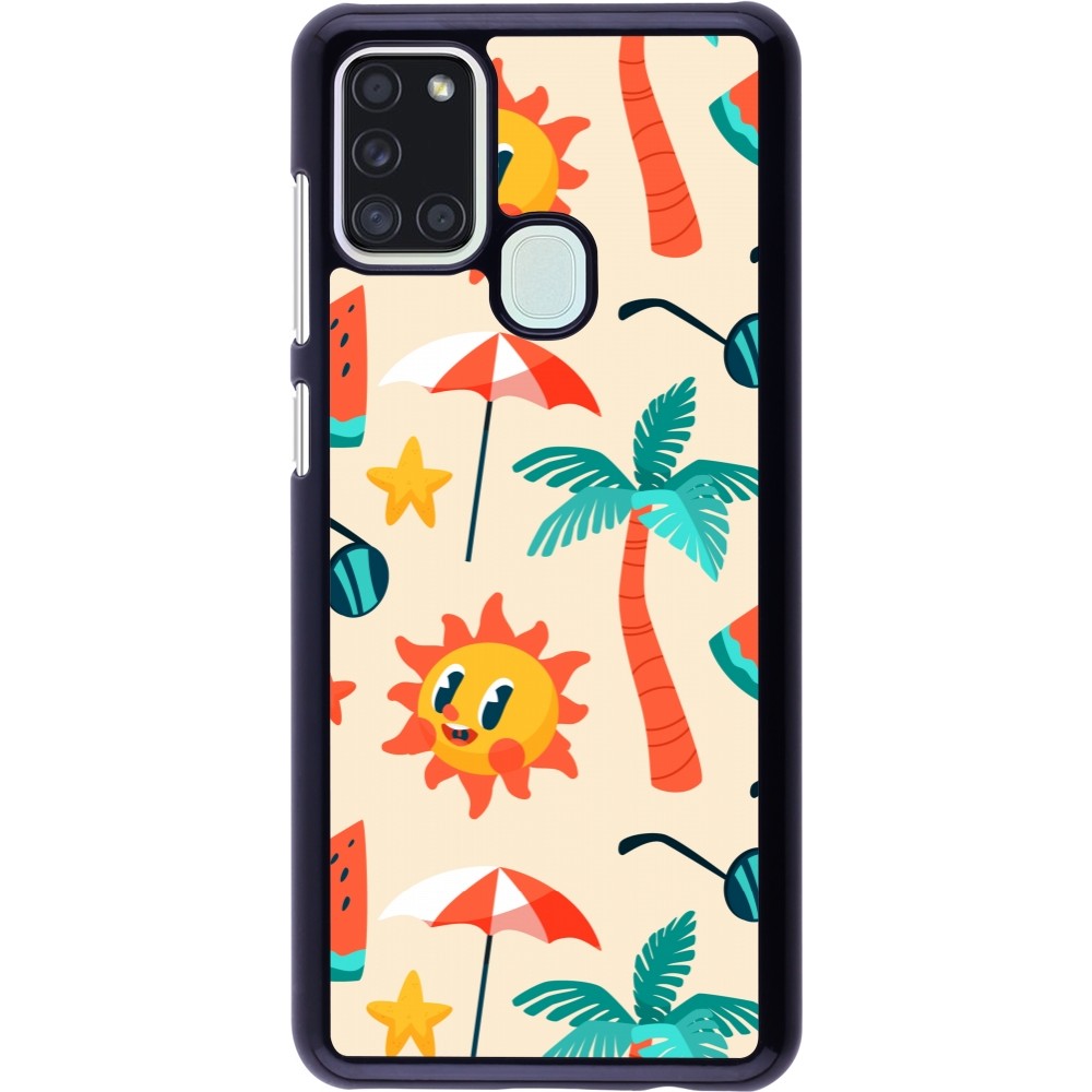 Coque Samsung Galaxy A21s - Summer 2025 Pattern soleil