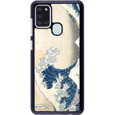 Coque Samsung Galaxy A21s - Tableau art - La Grande Vague de Kanagawa - Hokusai