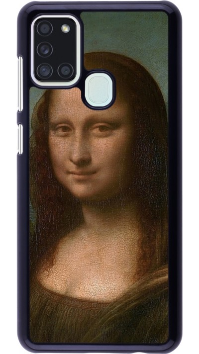 Coque Samsung Galaxy A21s - Tableau art - La Joconde - Léonard de Vinci