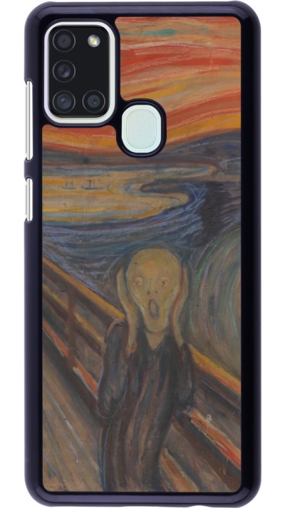 Coque Samsung Galaxy A21s - Tableau art - Le Cri - Edvard Munch