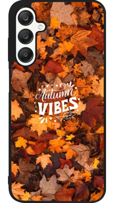 Coque Samsung Galaxy A25 - Silicone rigide noir Autumn 25 Autumn vibes