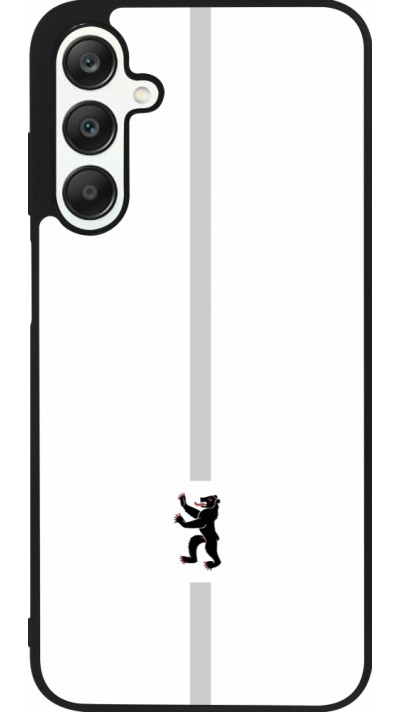Samsung Galaxy A25 Case Hülle - Silikon schwarz Kanton AI weiss