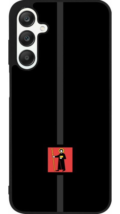 Coque Samsung Galaxy A25 - Silicone rigide noir Canton GL noir
