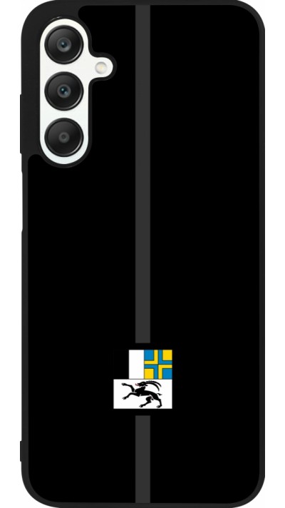 Coque Samsung Galaxy A25 - Silicone rigide noir Canton GR noir