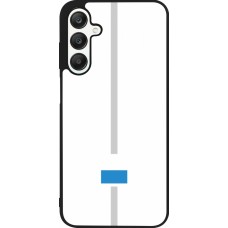 Samsung Galaxy A25 Case Hülle - Silikon schwarz Kanton LU weiss