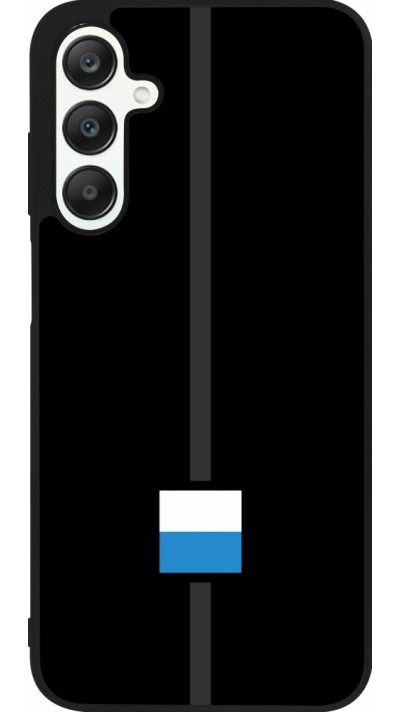 Coque Samsung Galaxy A25 - Silicone rigide noir Canton LU noir