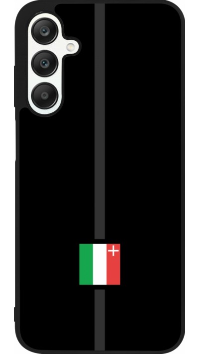 Coque Samsung Galaxy A25 - Silicone rigide noir Canton NE noir