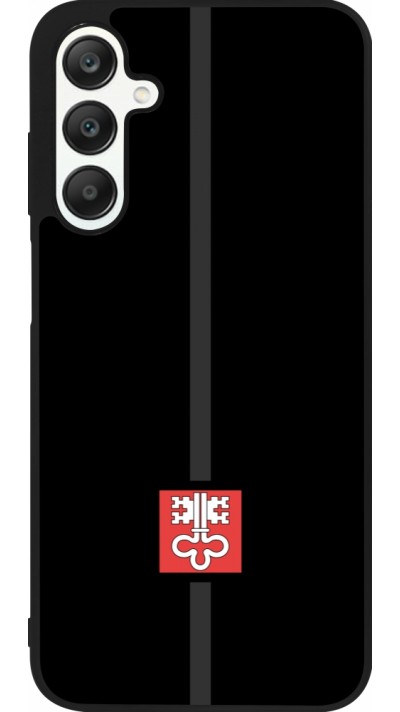 Coque Samsung Galaxy A25 - Silicone rigide noir Canton NW noir