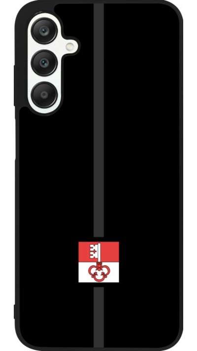 Coque Samsung Galaxy A25 - Silicone rigide noir Canton OW noir