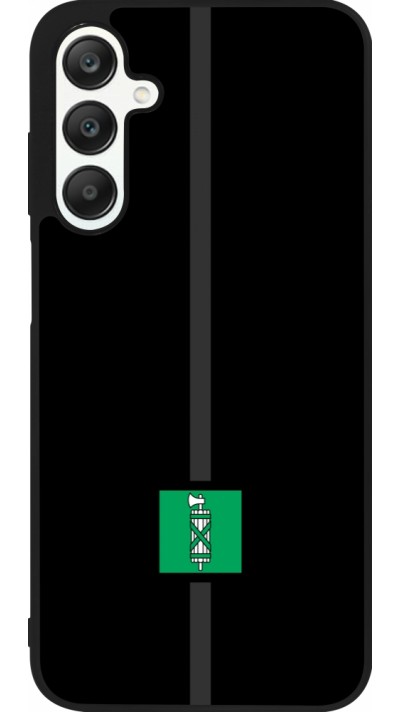Coque Samsung Galaxy A25 - Silicone rigide noir Canton SG noir