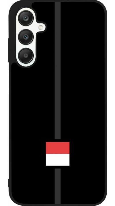 Coque Samsung Galaxy A25 - Silicone rigide noir Canton SO noir