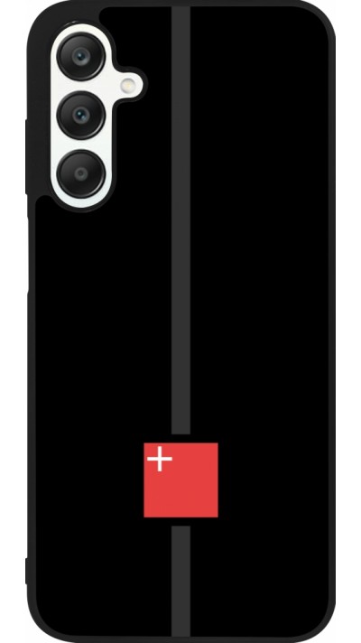Coque Samsung Galaxy A25 - Silicone rigide noir Canton SZ noir
