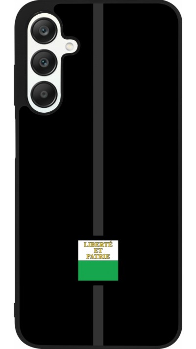 Coque Samsung Galaxy A25 - Silicone rigide noir Canton VD noir