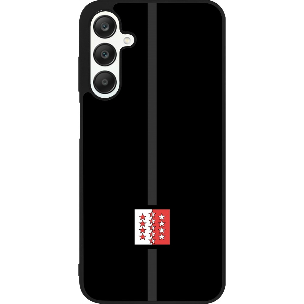 Coque Samsung Galaxy A25 - Silicone rigide noir Canton VS noir