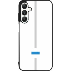 Samsung Galaxy A25 Case Hülle - Silikon schwarz Kanton ZG weiss