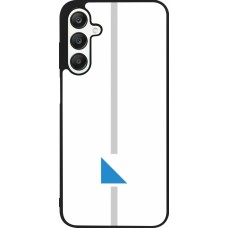 Coque Samsung Galaxy A25 - Silicone rigide noir Canton ZH blanc