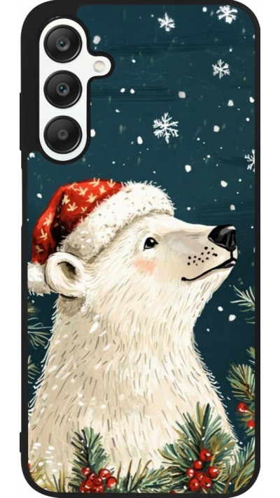 Coque Samsung Galaxy A25 - Silicone rigide noir Christmas 25 Bear