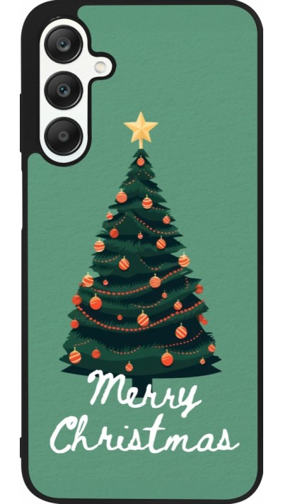 Coque Samsung Galaxy A25 - Silicone rigide noir Christmas 25 Xmas Tree