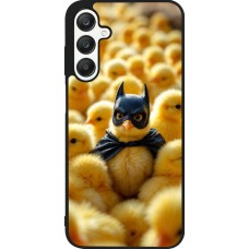 Coque Samsung Galaxy A25 - Silicone rigide noir Easter 2026 Chicken Batman