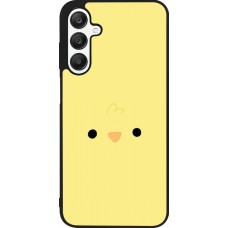Coque Samsung Galaxy A25 - Silicone rigide noir Easter 2026 Little chicken