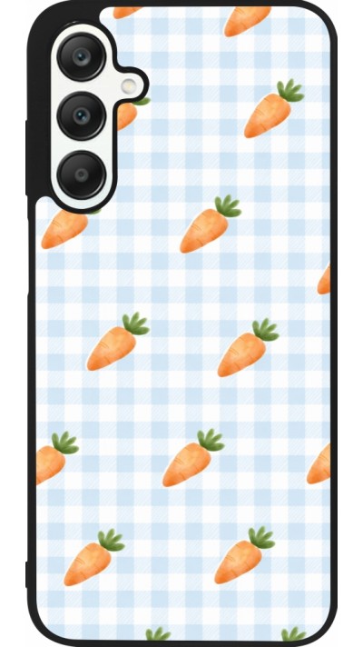Coque Samsung Galaxy A25 - Silicone rigide noir Easter 2026 Pattern carrots