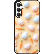 Coque Samsung Galaxy A25 - Silicone rigide noir Easter 2026 Pattern Easter