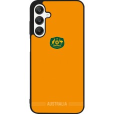 Coque Samsung Galaxy A25 - Silicone rigide noir Maillot de football Australie 2026 personnalisable
